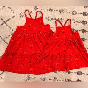 Cat & Jack Vibrant Red Dress